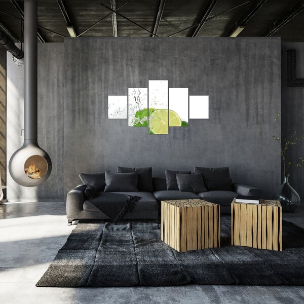 Obraz - Šťavnatých citrónů (125x70 cm)