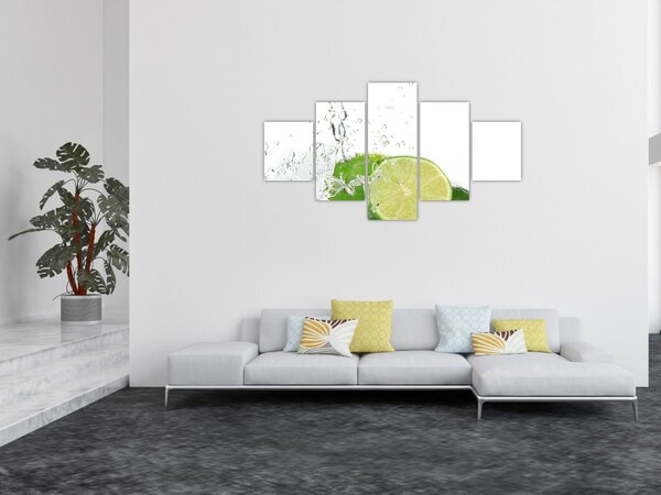Obraz - Šťavnatých citrónů (125x70 cm)
