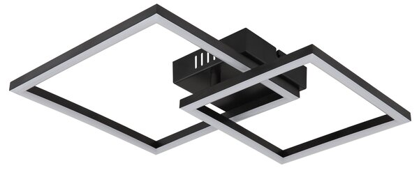 Stropní LED svítidlo TYLER černá