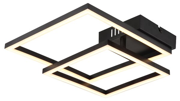 Stropní LED svítidlo TYLER černá