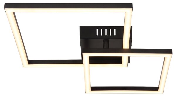 Stropní LED svítidlo TYLER černá