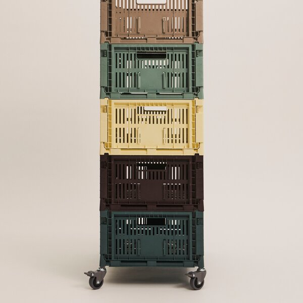 HAY Úložný box Colour Crate, Small, Warm Grey