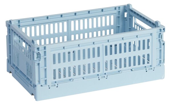 HAY Úložný box Colour Crate, Small, Soft Blue