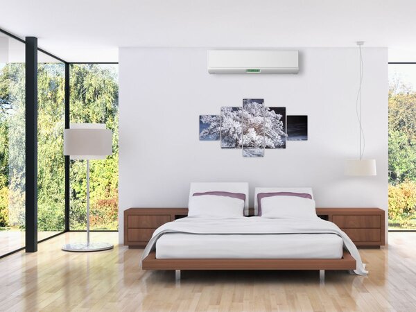 Obraz - Sněhobílý strom (125x70 cm)