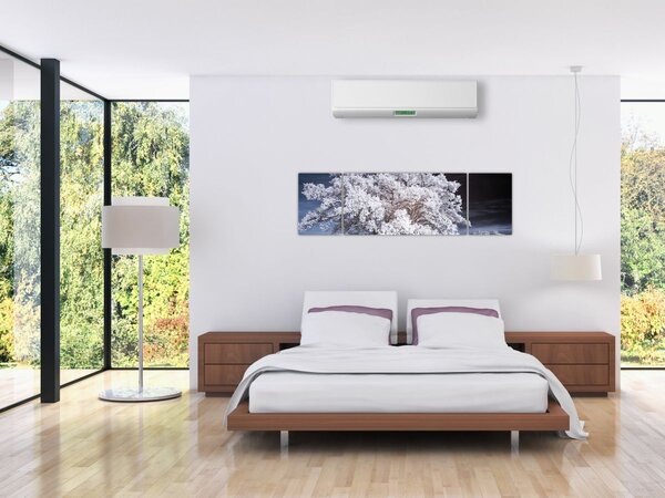 Obraz - Sněhobílý strom (170x50 cm)