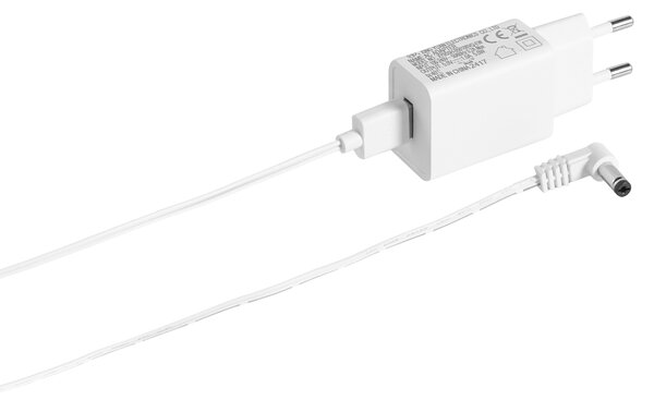 Venkovní stolní LED lampa GLENNS s dálkovým ovládáním Bílá