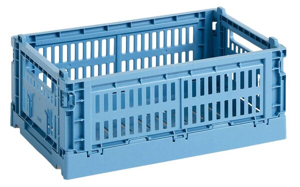 HAY Úložný box Colour Crate, Small, Sky Blue