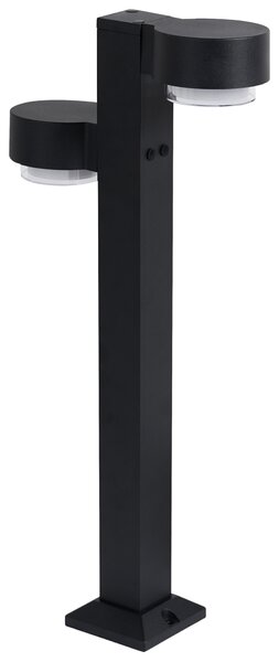 Venkovní LED sloupková lampa TORDERA Černá