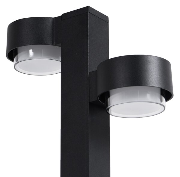 Venkovní LED sloupková lampa TORDERA Černá