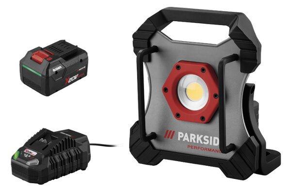 Parkside Performance® Aku LED reflektor Ppbsta 20-Li A1, Smart 8 Ah (800014108)