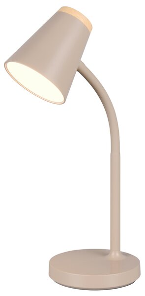 Stolní LED lampa PONGO béžová