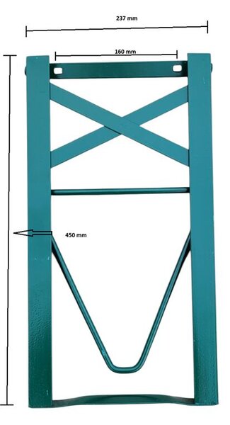 Noha lavice pivního setu 23cm Standard