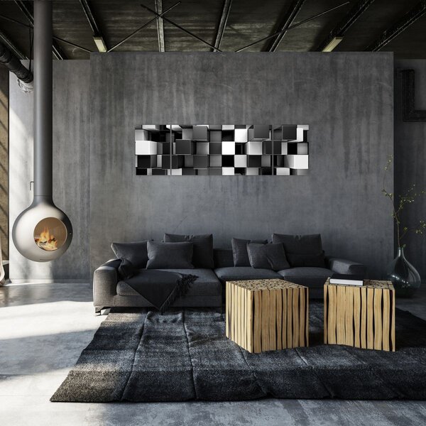 Obraz - Kostky (170x50 cm)
