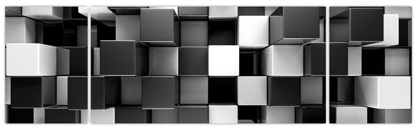 Obraz - Kostky (170x50 cm)