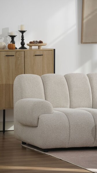 Modulární sedačka Tessalia 3 (písková). Akce -20%