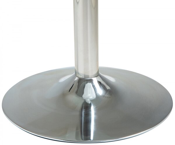 Stůl skleněný kulatý 1025033 - v70 x Ø60 cm - Transparentní / sklo