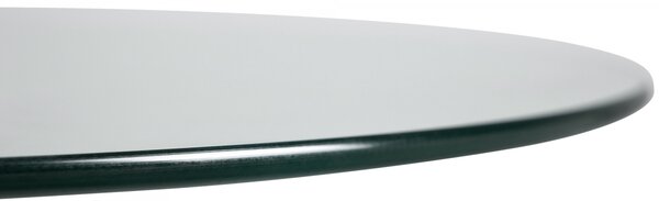 Stůl skleněný kulatý 1025033 - v70 x Ø60 cm - Transparentní / sklo