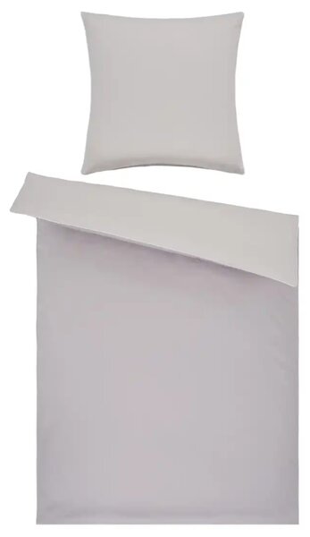 Povlečení ELEGANT šedá/šedofialová, 80x80 a 135x200 cm