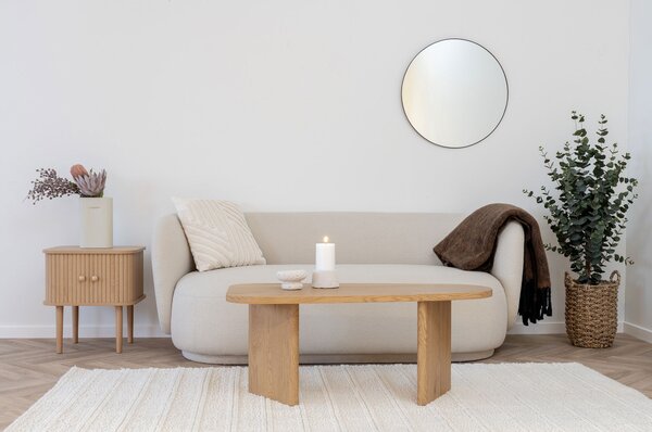 Příruční stolek Niadelia 2 (přírodní). Akce -22%