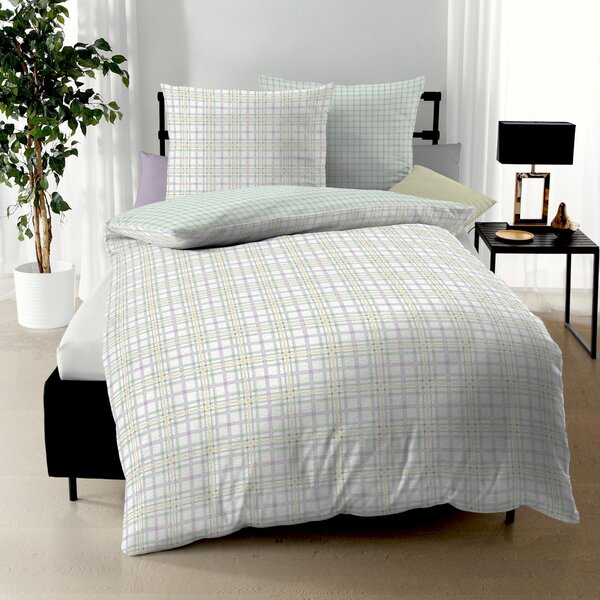 Povlečení PLAID MINT 70x90 a 140x200 cm