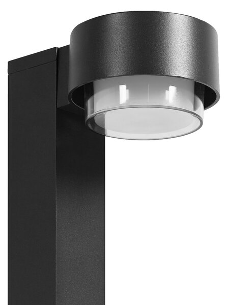 Venkovní LED sloupková lampa ANOIA Černá