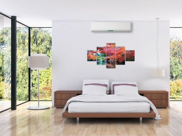Obraz - Orientální krajina (125x70 cm)