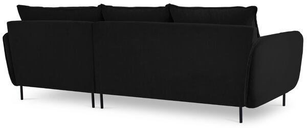 -25 % Dny MOMENTI– Cosmopolitan Design Sametová rohová pohovka Vienna 255 cm, pravá