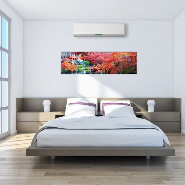 Obraz - Orientální krajina (170x50 cm)