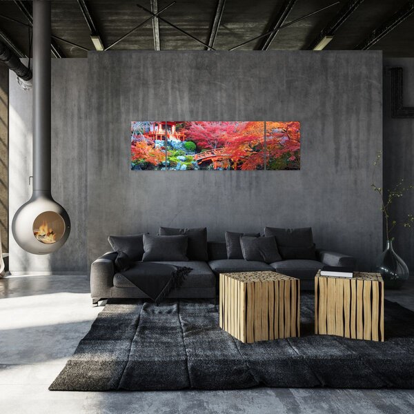 Obraz - Orientální krajina (170x50 cm)