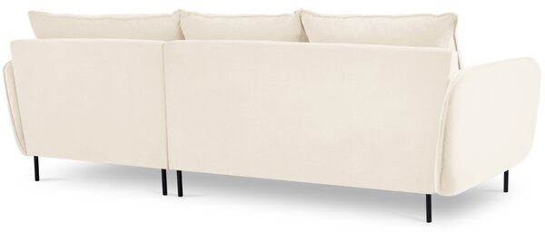 -25 % Dny MOMENTI– Cosmopolitan Design Sametová rohová pohovka Vienna 255 cm, pravá