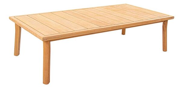 Jati Kebon Teakový konferenční stolek Lynn Teak, Jati Kebon, obdélníkový 138x70x36,7 cm