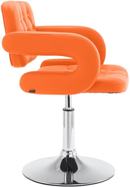 Židle Dublin lounger - Oranžová