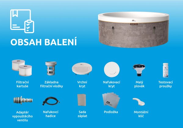 Mspa | Vířivý bazén MSPA Cocoon ECO F-CO066WE | 11400307
