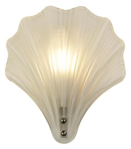 Searchlight 28980SS - Nástěnné svítidlo SHELL 1xG9/7W/230V bílá