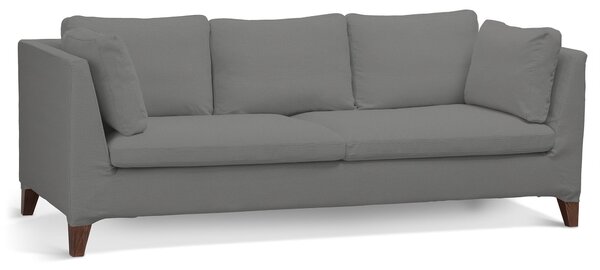 Potah na pohovku Stockholm 3-místná barva šedá látka sametová