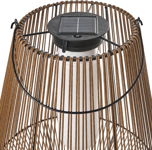Solární lucerna LUSWISHI 68 cm Přírodní