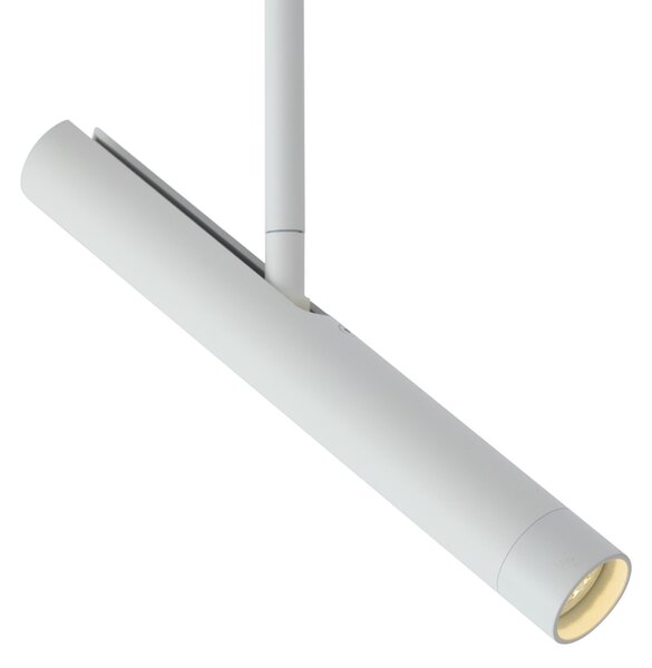Moderní bílý reflektor pro 1fázový kolejnicový systém - Slimline Avery