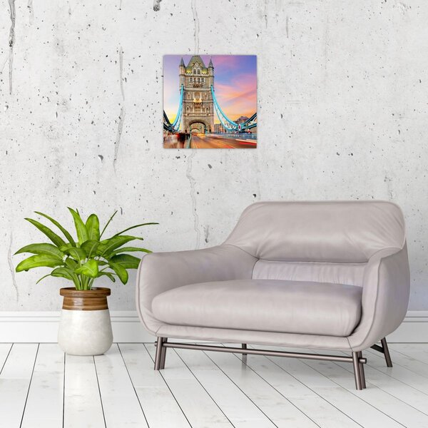 Obraz - Tower Bridge (30x30 cm)