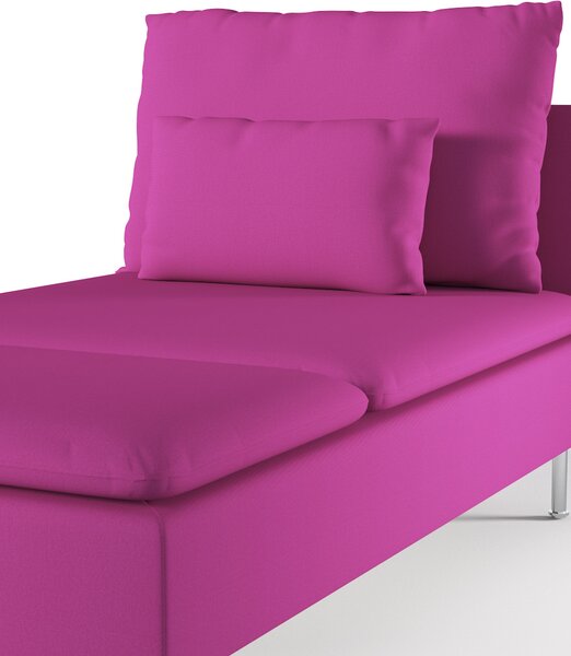 Potah na lenošku Söderhamn barva růžová látka pletený vzor