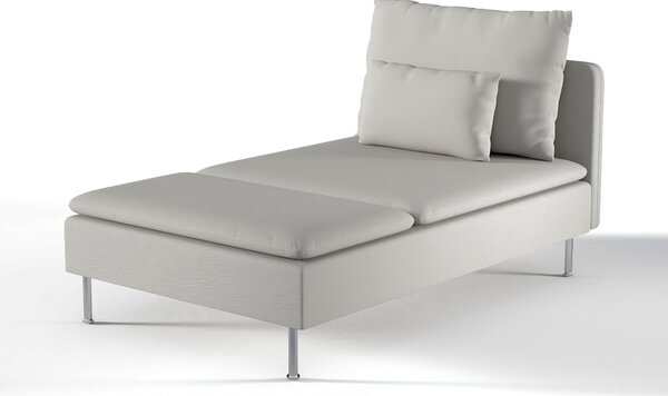Potah na lenošku Söderhamn barva šedá látka pletený vzor