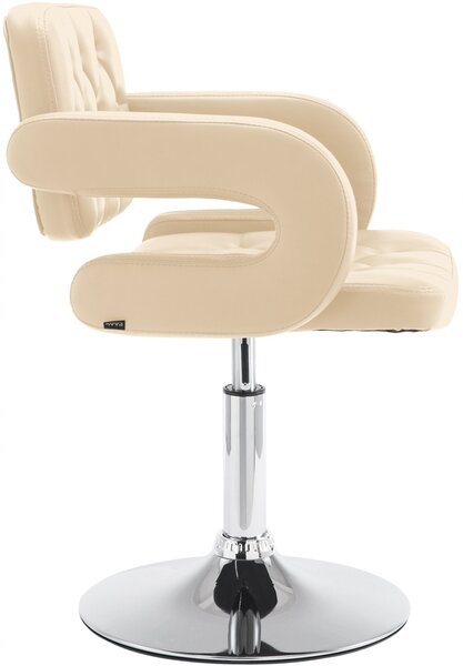 Židle Dublin lounger - Krémová