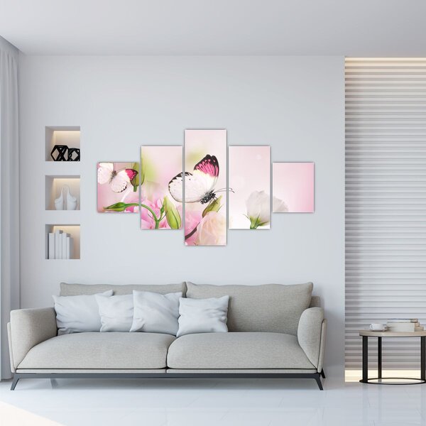 Obraz - Motýl (125x70 cm)