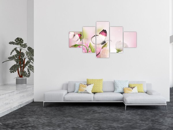 Obraz - Motýl (125x70 cm)