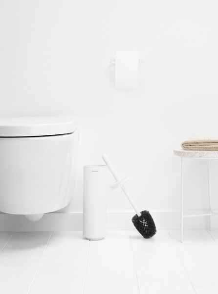 Brabantia MindSet WC štětka s držákem, minerální svěží bílá