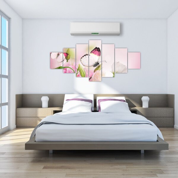 Obraz - Motýl (210x100 cm)