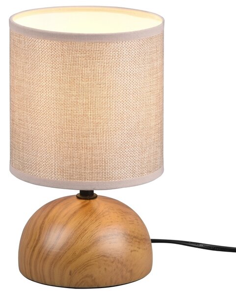 Stolní lampa LUCI béžová/přírodní