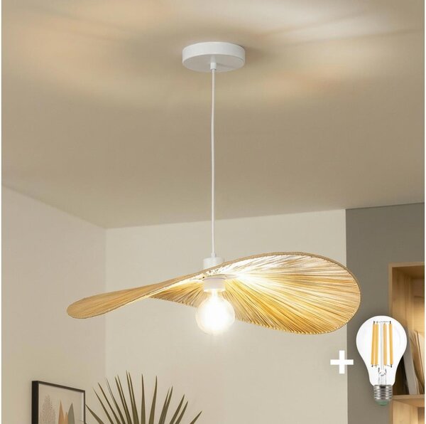 Brilagi - LED Lustr na lanku CERIA BOHO 1xE27/40W/230V pr. 60 cm rafie