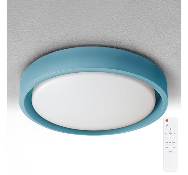 Brilagi-LED Stmív. svítidlo MATTEO LED/48W/230V 3000-6500K pr. 41 cm tyrkysov+DO