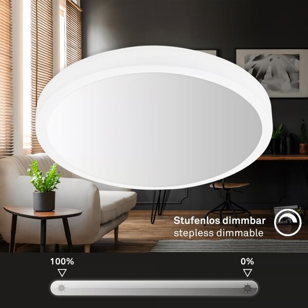 Brilo - LED RGBW Stmívatelné stropní svítidlo LED/20W/230V 2200-6500K pr. 27 cm