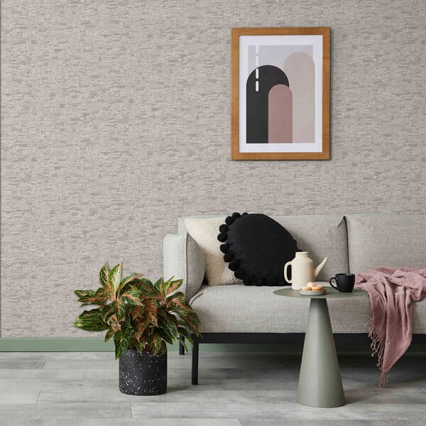 Vliesová tapeta na zeď, šedá, imitace korku 23210-3, Omega, AdaWall